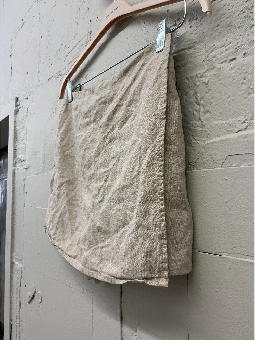 Beige Linen Two-Piece Set - Picture 4 of 7